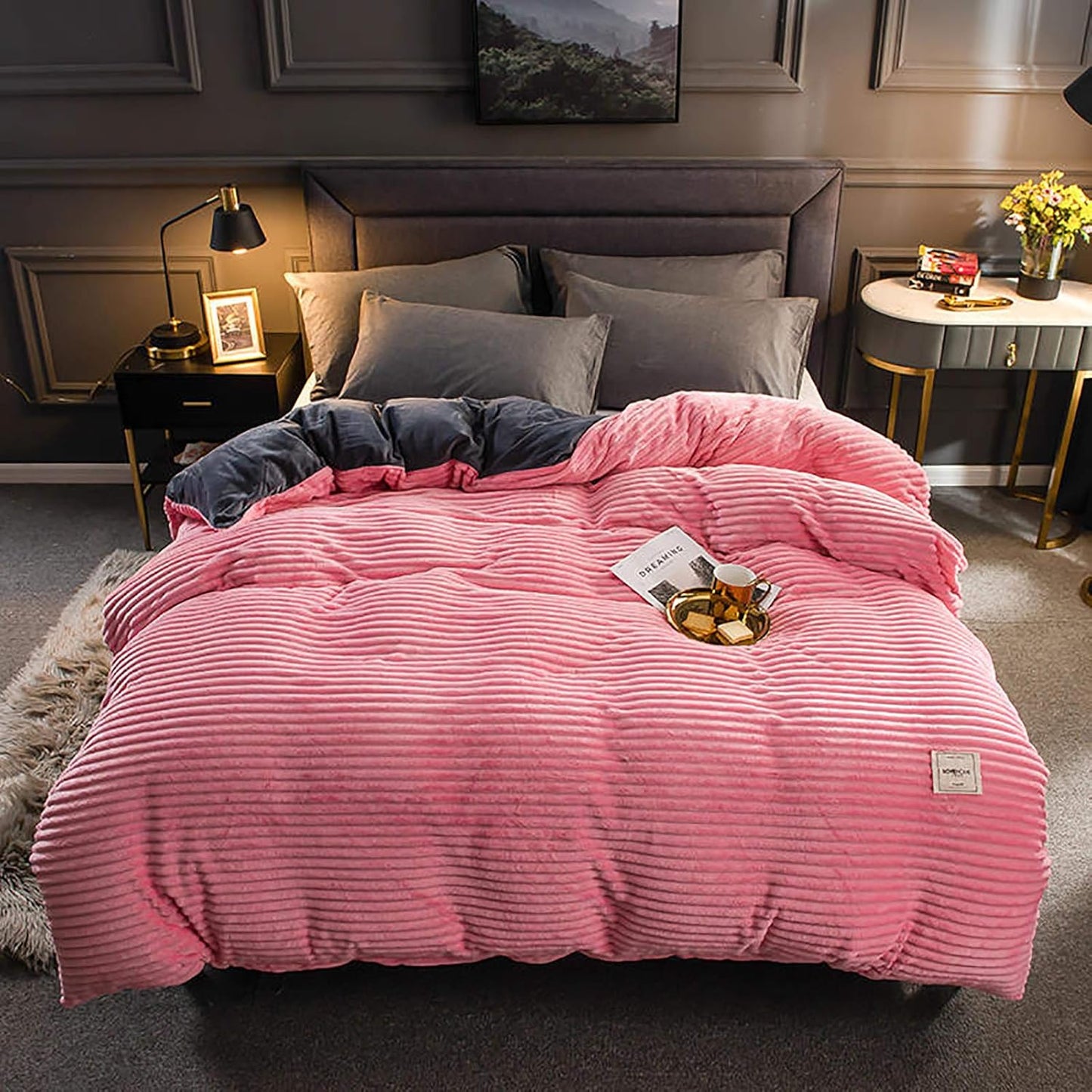 50% RABATT | SweetDreams™ | Samt-Fleece-Bettdecke [Letzter Tag Rabatt]