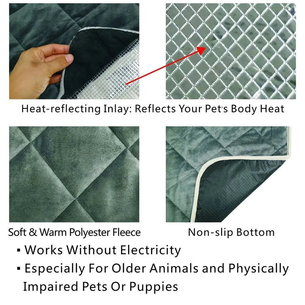 AnniePaw™ | Wasserdichte beheizbare Hundematte für gemütliche Wärme