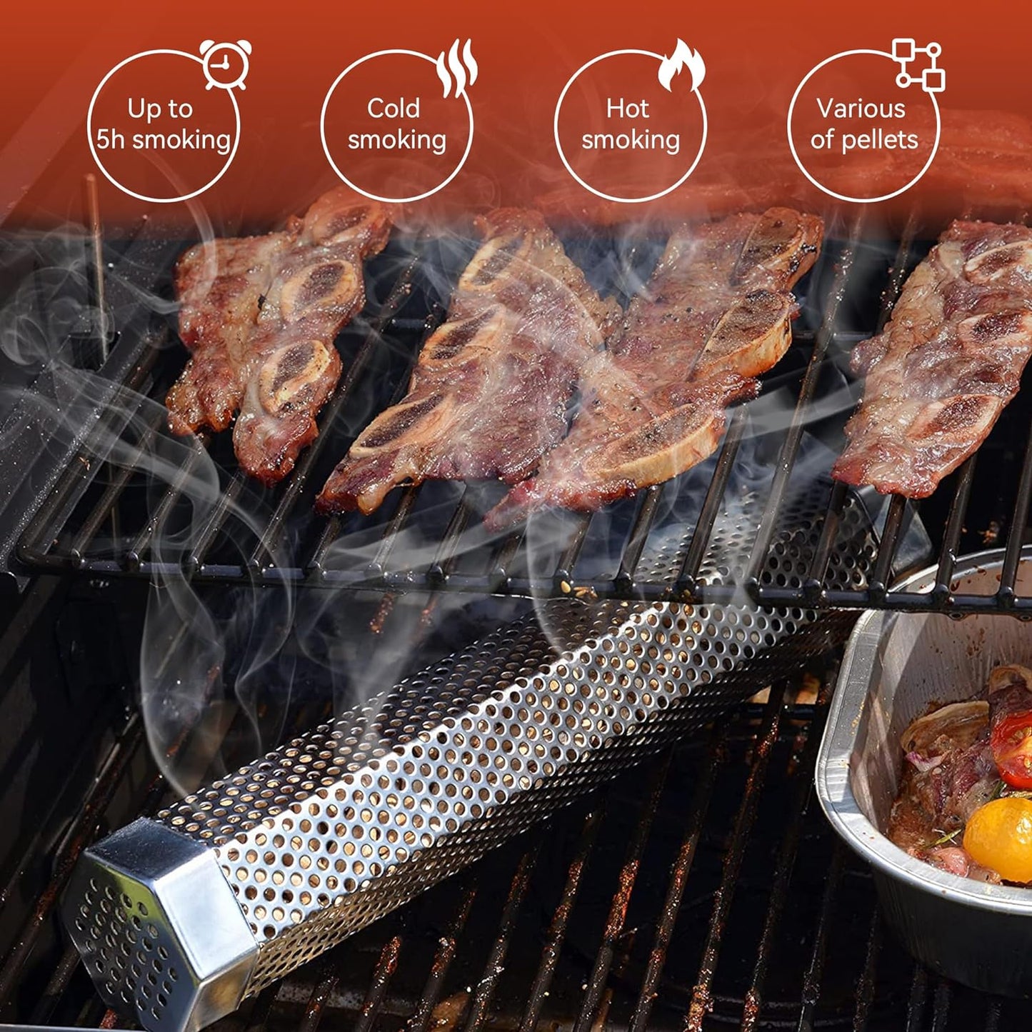 SmokeMaster™ - Edelstahl Pellet Grill Box [Letzter Tag Rabatt]