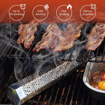 SmokeMaster™ - Edelstahl Pellet Grill Box [Letzter Tag Rabatt]