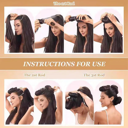 Satin Smooth hitzefreie Lockenwickler – Styling-Set ohne Hitze für Haare