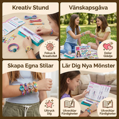 BraidiGlow - Erstellen Sie stilvolle Armbänder schnell und einzigartig