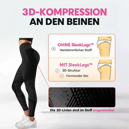 Letzter Tag Rabatt! | SleekLegs™ Anti-Cellulite-Leggings – Für ein glatter wirkendes Hautbild und Beine zum Wohlfühlen