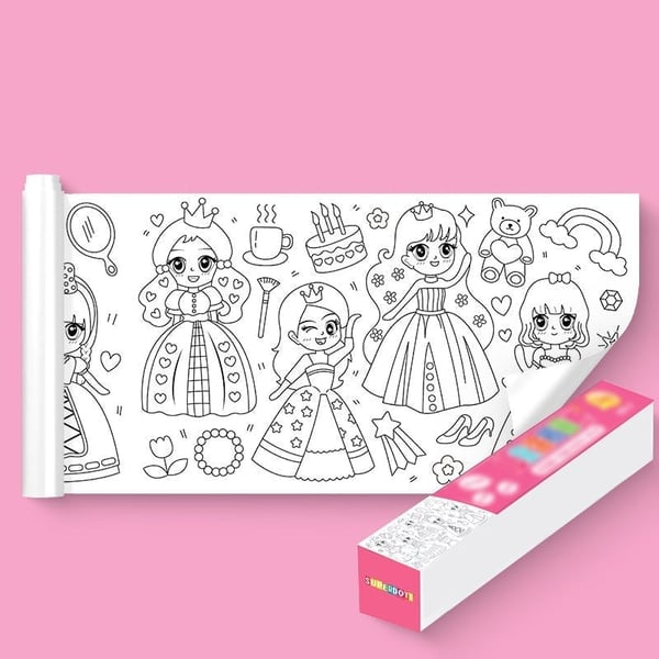 KreativKids - Förderung von Kreativität und Lernen durch Wandaufkleber-Malset | 1 + 1 GRATIS