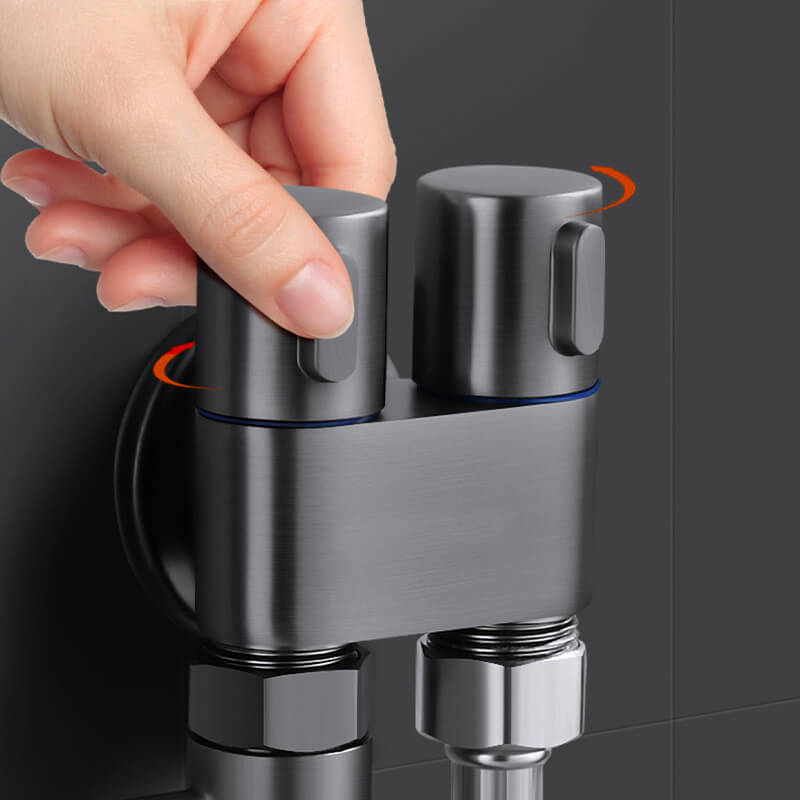 HydraFlex™ | Doppelventil — Mühelose Wassersteuerung
