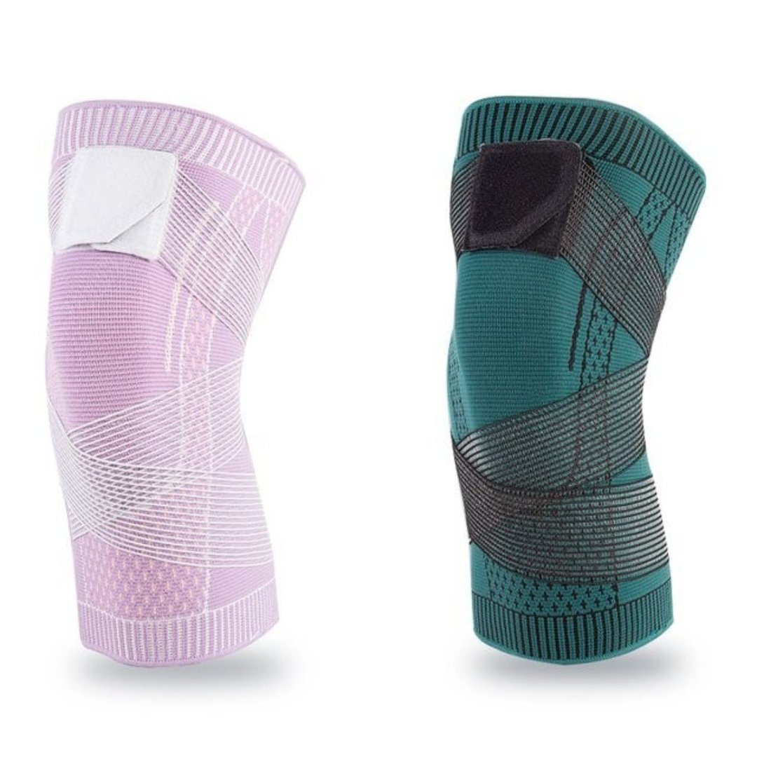 Sportliche Kniebandage – Kompressionsstütze als Sleeve