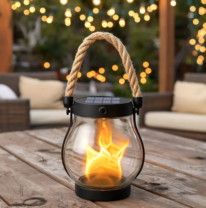 Luma – Flammeneffekt-Solarlaterne FlickSolar für die Beleuchtung im Außenbereich und Garten