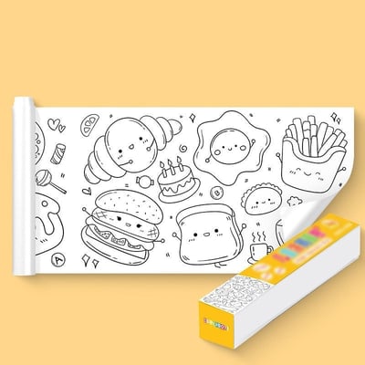 KreativKids - Förderung von Kreativität und Lernen durch Wandaufkleber-Malset | 1 + 1 GRATIS