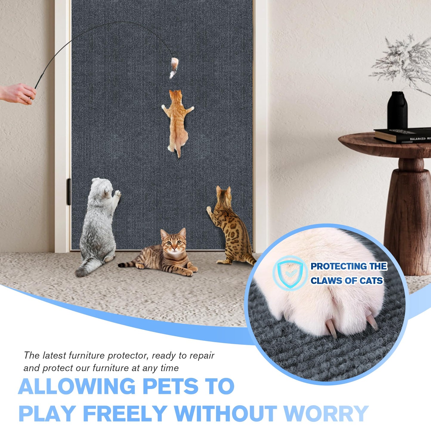 ScratchShield™ | Kratzschutz-Pads für Katzenmöbel
