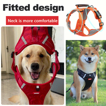 PawHarness™ – Reflektierende Hundeweste ohne Zug