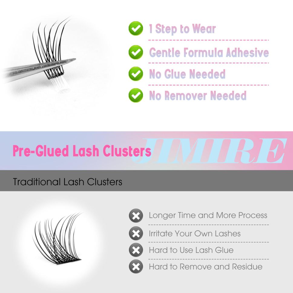 LashPress Wimpernextensions ohne Kleber – Natürliches Volumen
