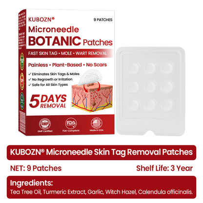 SkinClear™ Mikronadel-Pflaster zur Hautanhängsel-Entfernung – Für Glattere Haut