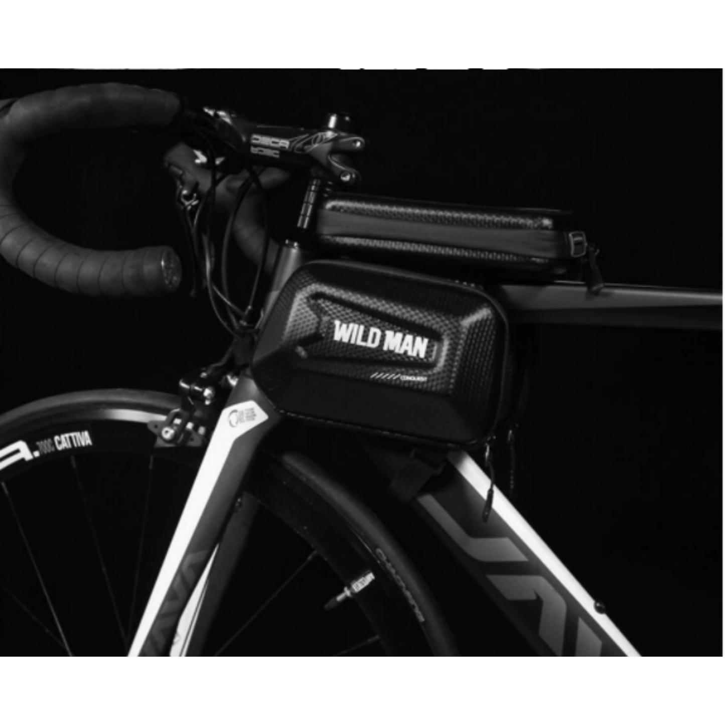 Fahrrad-Rahmentasche mit Handy-Fenster – Wasserdichtes Hardcase | Letzter Tag Rabatt!