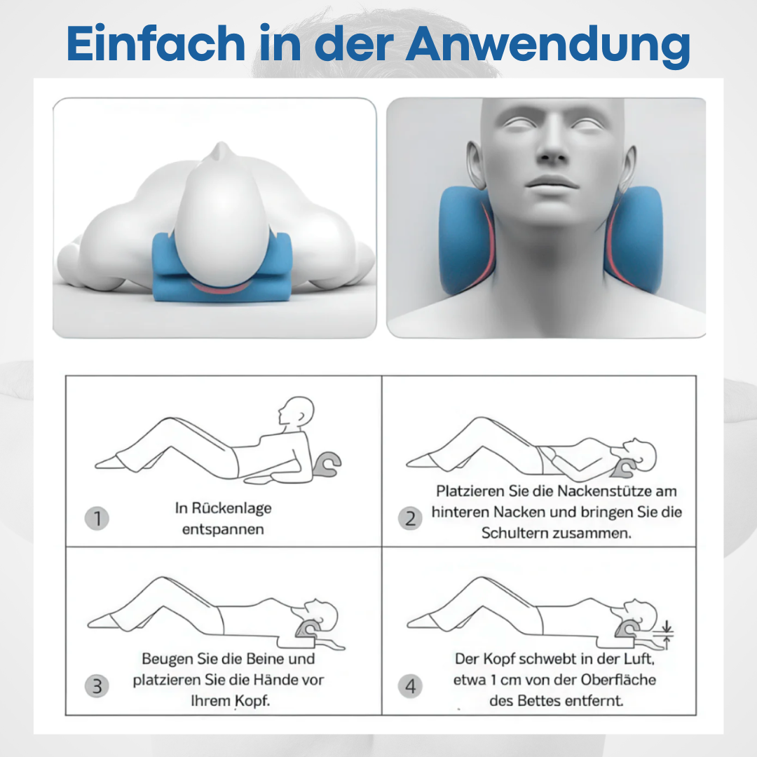 ErgoNeck‌‌ - Entlastet Nacken & Rücken im Alltag