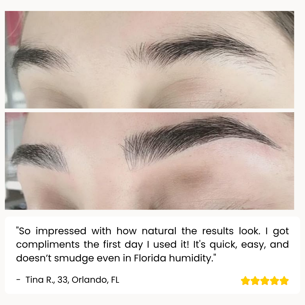 BrowMaster – Augenbrauenpomade mit abgeschrägtem Pinsel