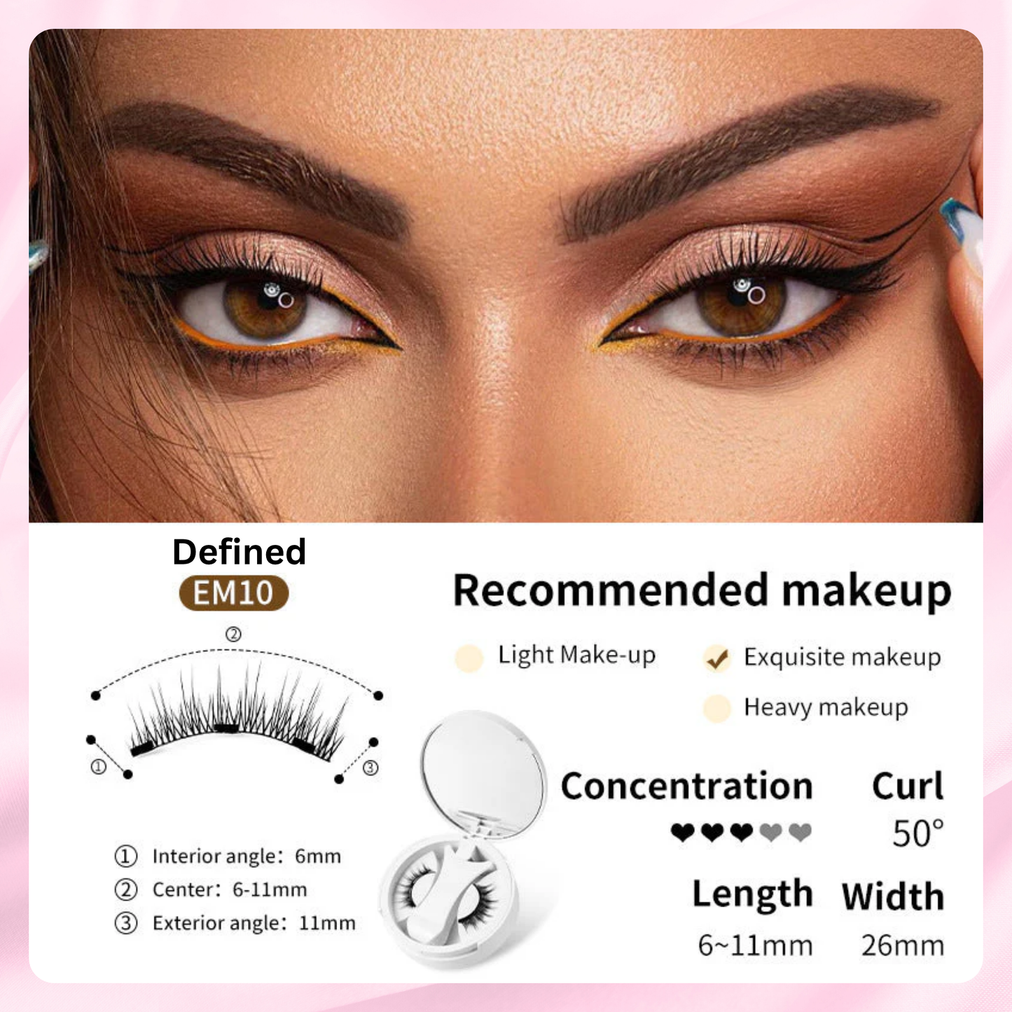 BeauAlori Magnetisches Wimpern-Set – Einfache Anwendung (Neue Edition)