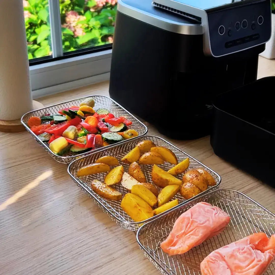 FlexiStack™ — Endlich stressfrei kochen mit mehrfacher Kapazität und reinem Geschmack