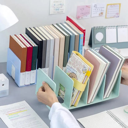 StackStorm — Verstellbarer Schreibtisch-Buchorganizer für Bücher und Dokumente