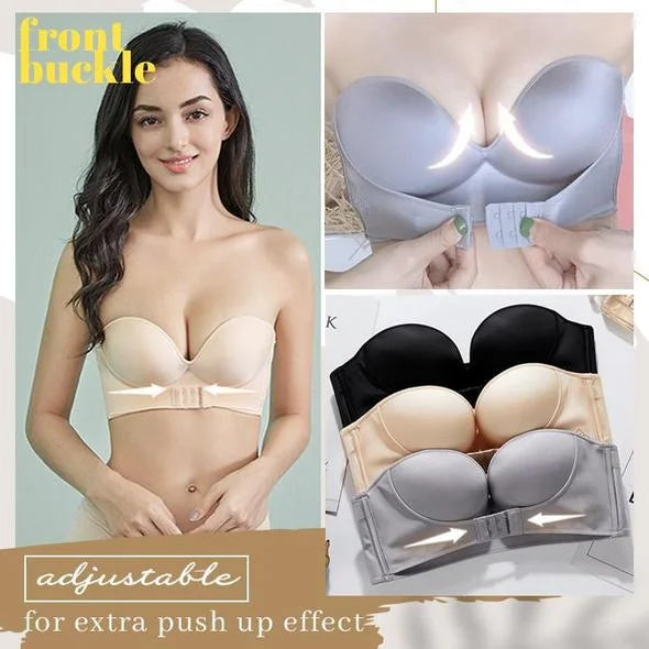 Unsichtbarer Push-Up BH mit Lifting-Effekt – Perfekt für Sport & Alltag