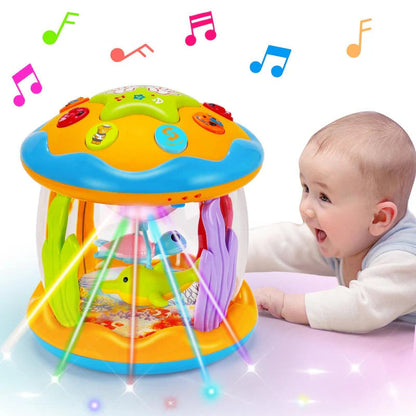 BrightSplash™ | Fesselndes Ozeanspielzeug zur Förderung der Sinne und Fähigkeiten von Babys