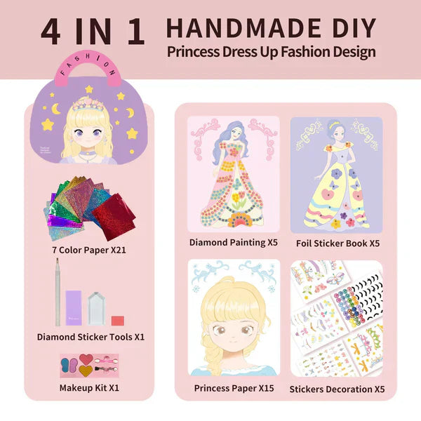 FantasyPrincess – 3-in-1 Prinzessinnen-Spielset