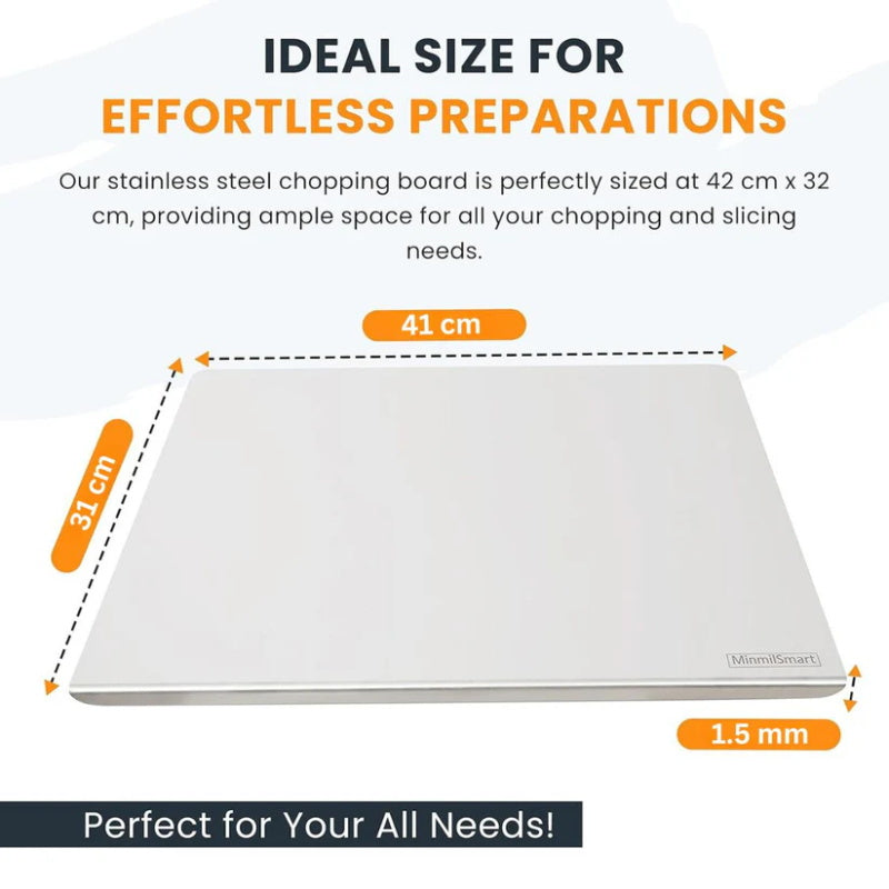 SteelRite — Stainless Cutting Board | 50% OFF