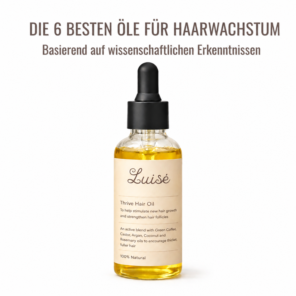 Aveeno Luisé Haaröl unterstützt ein dichteres, gesünderes Haarwachstum