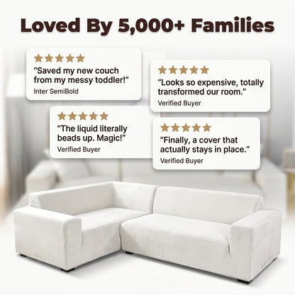 Premium Universal Sofaüberzug – Vollständiger Fleckenschutz