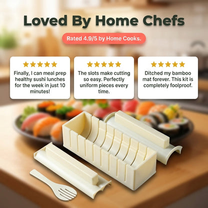 🍣 Sushi-Rollset – Perfektes hausgemachtes Sushi ganz ohne Vorkenntnisse