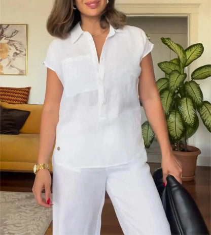 BreezeEase – Entspanntes Lounge-Set mit weitem Bein