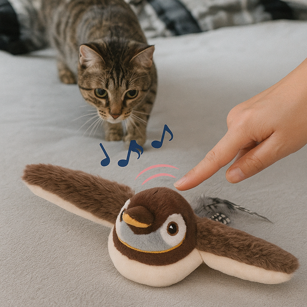 Flattervogel™ mit Flügelschlag für Katzen