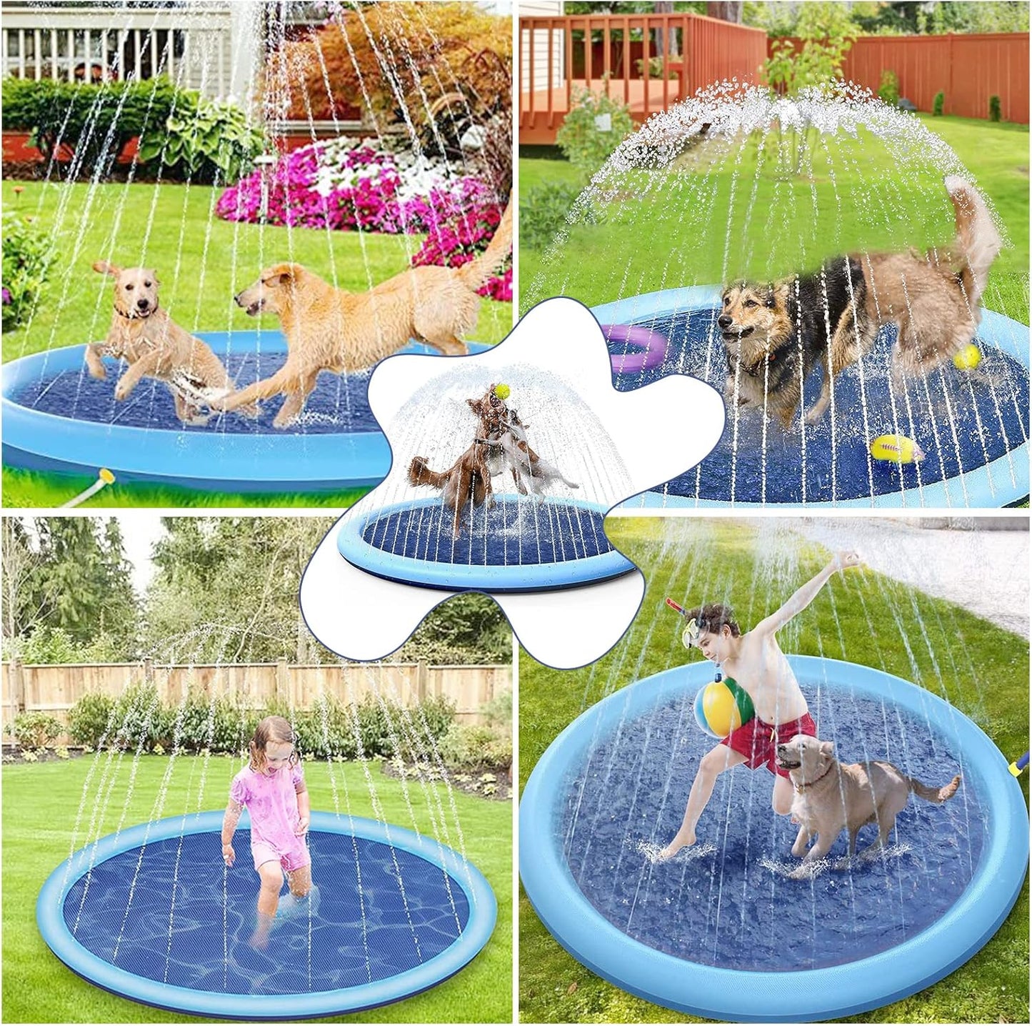 CoolPlay™ | Sommerlicher Wasserspaß für Hunde & Kinder