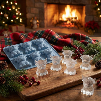 HighlandChill — Kuh Eiswürfel Form | 1+1 GRATIS