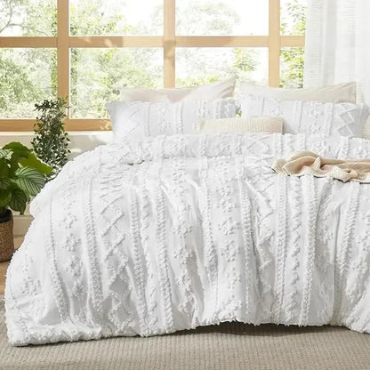 CozyNest™ | Weiches Boho-Bettdecken-Set mit Kissenbezügen | Letzter Tag Rabatt!