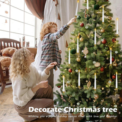 Kindlera – LED-Set mit Kerzenlichtern für den Weihnachtsbaum