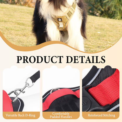 SafeGlow Harness™ | No-Pull Hundegeschirr mit LED-Halsband