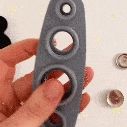 OneTouch Button-Maker-Set – DIY-Werkzeug für stoffbezogene Knöpfe
