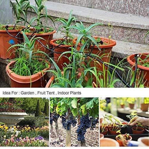 Garten-Tropfbewässerungs-Set mit verstellbaren Sprühdüsen