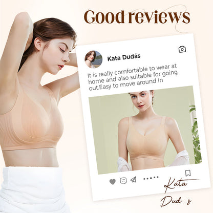 Emmeline – Damen Anti-Hänge-BH ohne Bügel mit verstellbarem Lift | 1+1 GRATIS