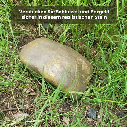 RockFort — Outdoor-Tarnstein als Schlüsseldepot mit Aufbewahrungsfach