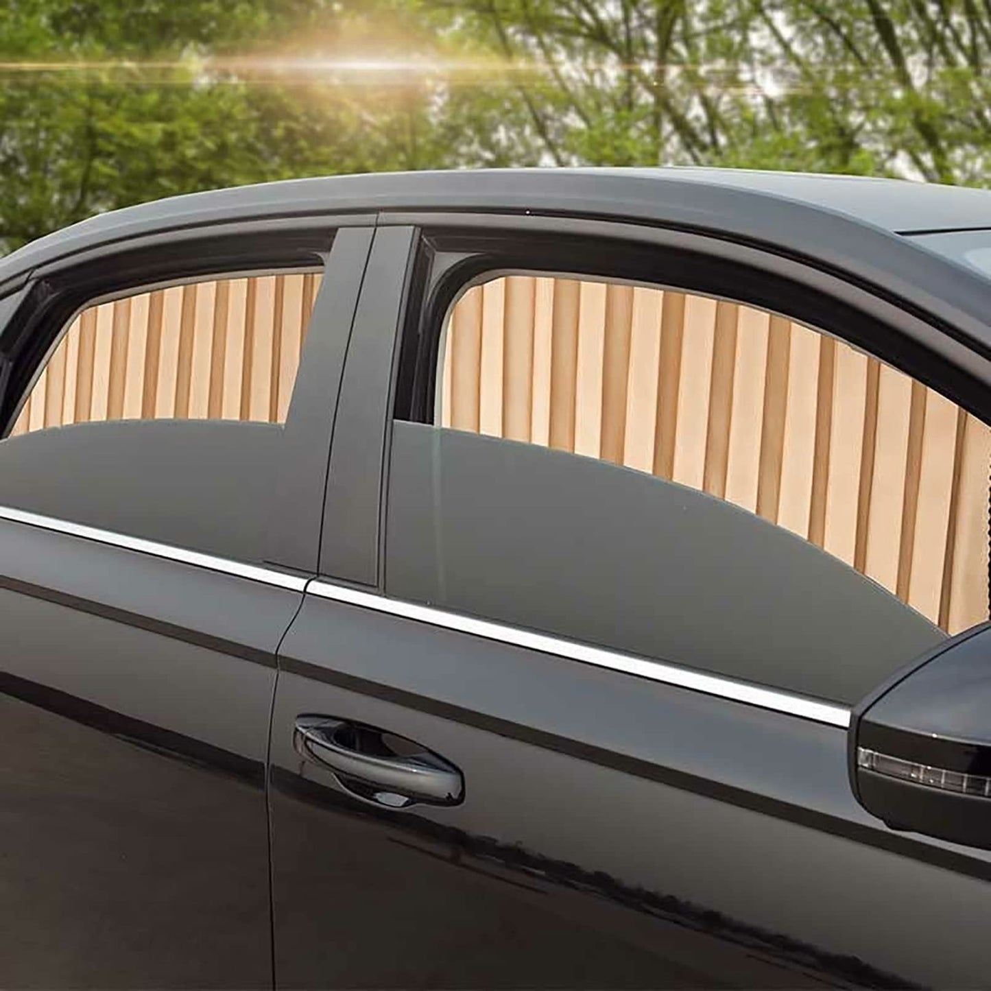SichtSchutz™ Mühelose Fensterschirmung