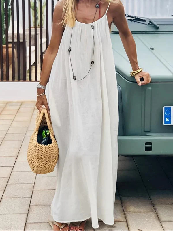 Elegantes rückenfreies Cami-Kleid für romantische Momente