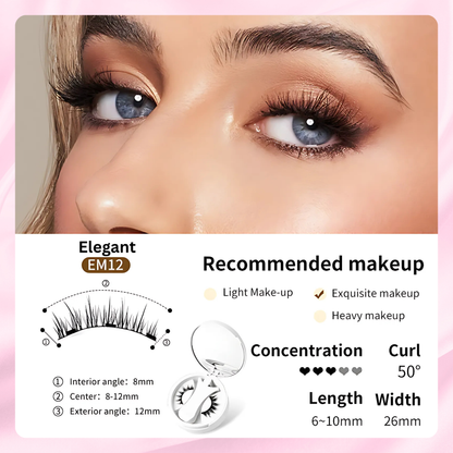BeauAlori Magnetisches Wimpern-Set – Einfache Anwendung (Neue Edition)