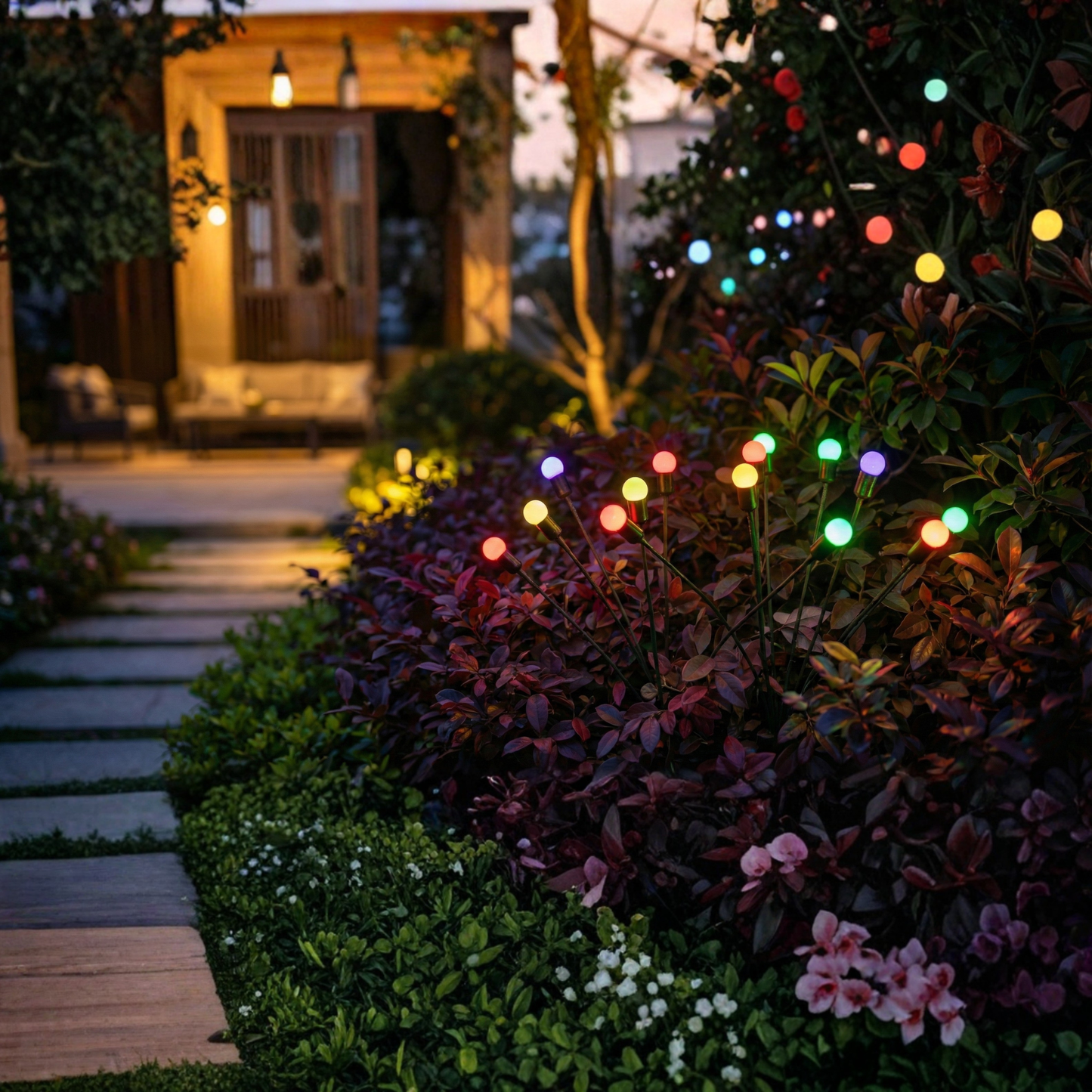 LumiFire™ – Solarbetriebene Glühwürmchen-Gartenlichter für stimmungsvolle Abende [50% Rabatt]