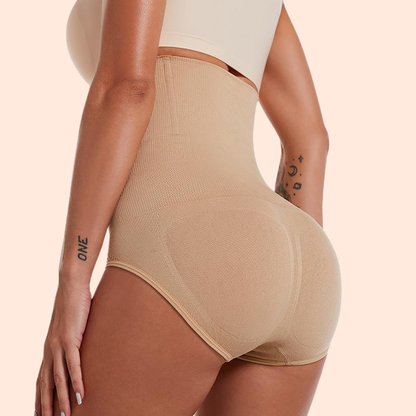 Rutschfeste Shaping-Panty-Shorts mit hohem Bund