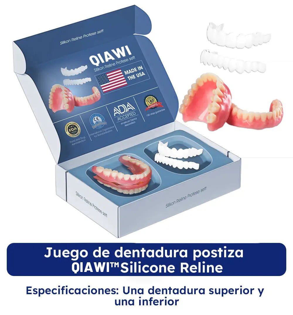 SmilePro – passgenaues Zahnprothesen-Set aus Silikon