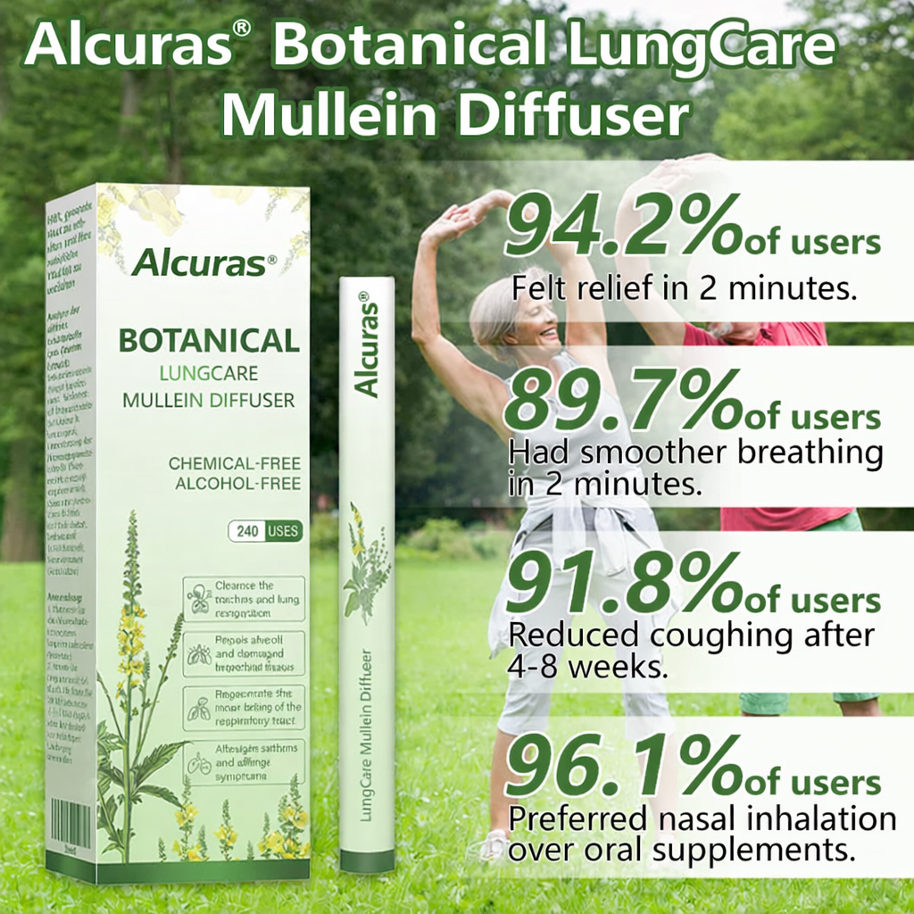 Alcuras® Botanical LungCare – Pflanzlicher Königskerzen-Diffusor