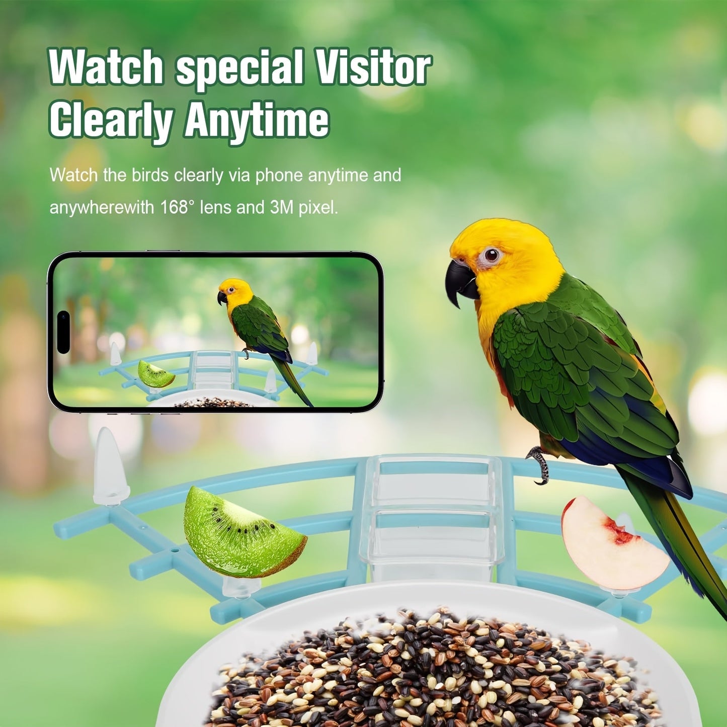 Smart Bird Feeder with Camera