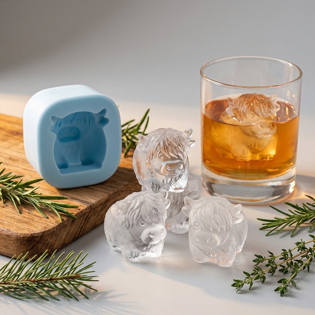 HighlandChill — Kuh Eiswürfel Form | 1+1 GRATIS