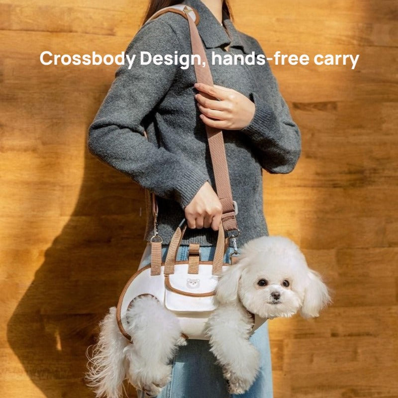 PawCarry™ | Hundetrage – Schultergurt, atmungsaktiv & sicher